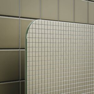 Espejo de baño HYDRA rectangular con luz LED ambiental