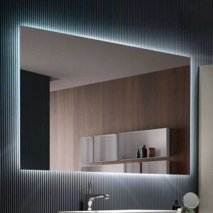 Espejo rectangular BRANDY luz led perimetral