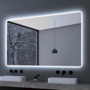 Espejo rectangular CARLOTTA luz led perimetral
