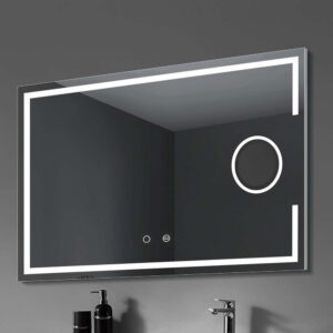 Espejo rectangular ANNA luz led perimetral