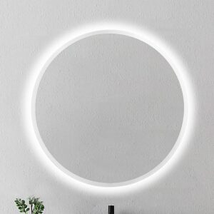 Espejo redondo MOODY luz led perimetral