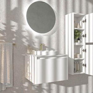 Mueble de baño FUSE suspendido 1 cajón BLANCO