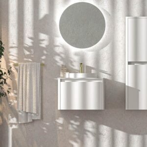 Mueble de baño FUSE suspendido 1 cajón BLANCO