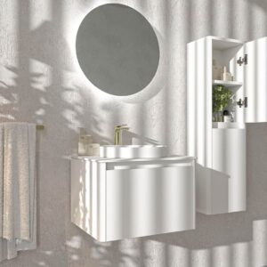 Mueble de baño FUSE suspendido 1 cajón BLANCO