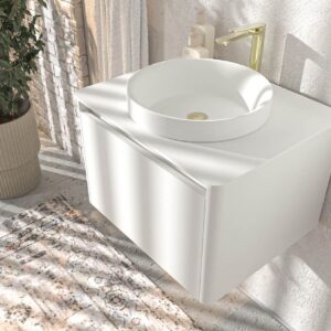 Mueble de baño FUSE suspendido 1 cajón BLANCO