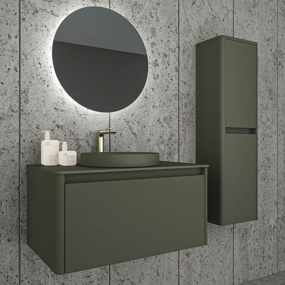 Mueble de baño FUSE suspendido 1 cajón OLIVA - Imagen 2