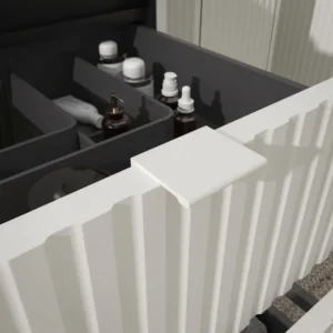 Mueble de baño TREX suspendido 2 cajones BLANCO