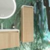 Columna de baño BINARIO  suspendida ROBLE CLARO