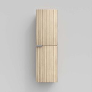 Columna de baño IBERIA suspendida 2 puertas 120 cm x 35 cm x 21 cm acabado ALCATRAZ