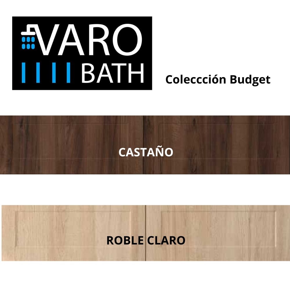 Columna de baño 1 puerta suspendida 170 cm x 35 cm x 25 cm acabado AZUL TURQUESA - Imagen 5
