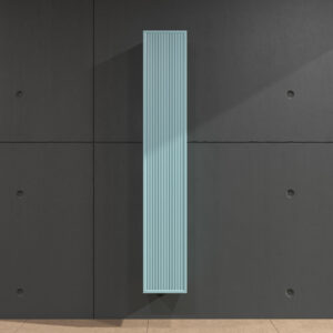 Columna de baño 1 puerta suspendida 170 cm x 35 cm x 25 cm acabado  AZUL TURQUESA