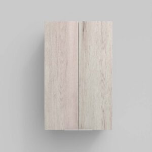 Columna de baño IBERIA suspendida 2 puertas 80 cm x 50 cm x 21 cm acabado ROBLE MOZART