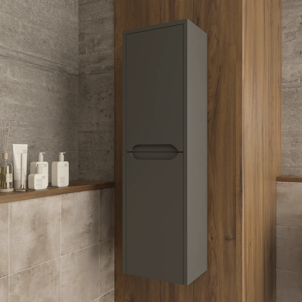 Columna de baño TOSCANA suspendida 2 puertas 120 cm x 35 cm x 21 cm - Imagen 5