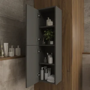 Columna de baño TOSCANA suspendida 2 puertas 120 cm x 35 cm x 21 cm
