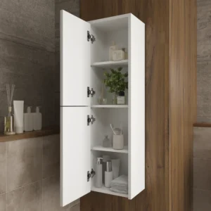 Columna de baño TOSCANA suspendida 2 puertas 120 cm x 35 cm x 21 cm