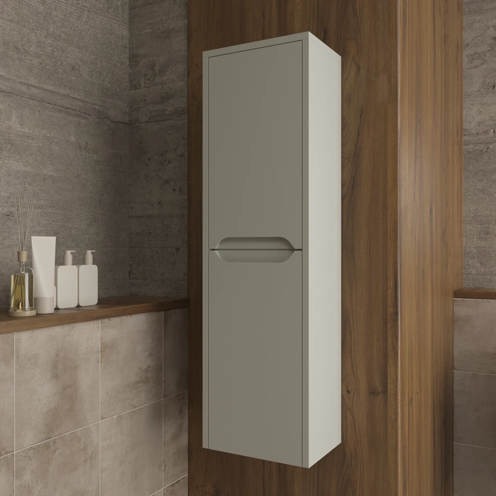 Columna de baño TOSCANA suspendida 2 puertas 120 cm x 35 cm x 21 cm - Imagen 8