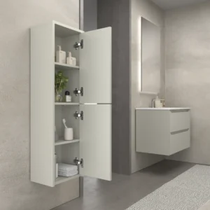 Columna de baño TOSCANA suspendida 2 puertas 120 cm x 35 cm x 21 cm millerigue