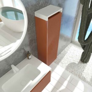Columna de baño BINARIO  suspendida