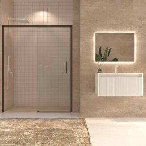 Mueble de baño BINARIO suspendido 1 cajón acabado BLANCO