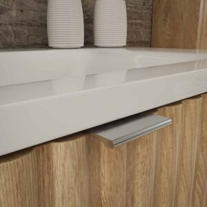 Mueble de baño MILO suspendido 1 cajón acabado ROBLE TEXAS