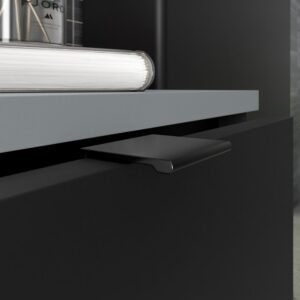 Mueble de baño VICENT con patas 4 cajones encimera Solid Surface 1 seno