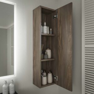 Mueble de baño NORMA suspendido 1 cajón acabado  OLMO WABI