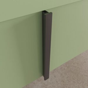 Mueble de baño NORMA suspendido 1 cajón acabado  VERDE PALIDO