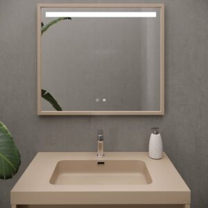Mueble de baño ELEN con patas 1 cajón - 1 balda inferior MOKA