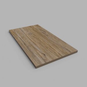 Plato de ducha resina textura pizarra acabado efecto Madera Castaño Oscuro - antideslizante STONE 3D moderno