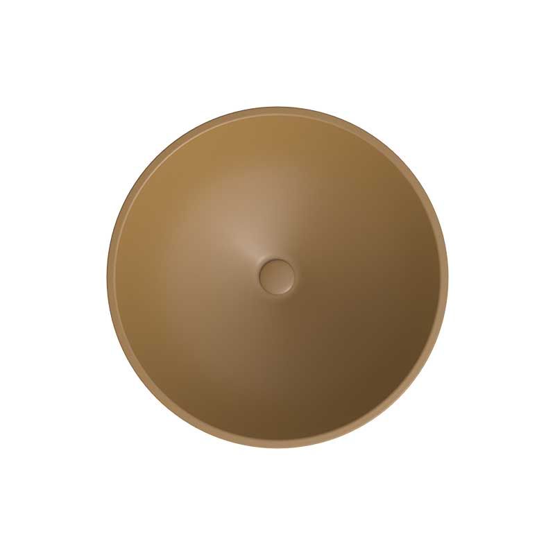 Lavabo sobre encimera BOL Solid Surface Arcilla - Imagen 3