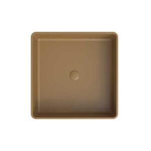Lavabo sobre encimera SATET Solid Surface Arcilla
