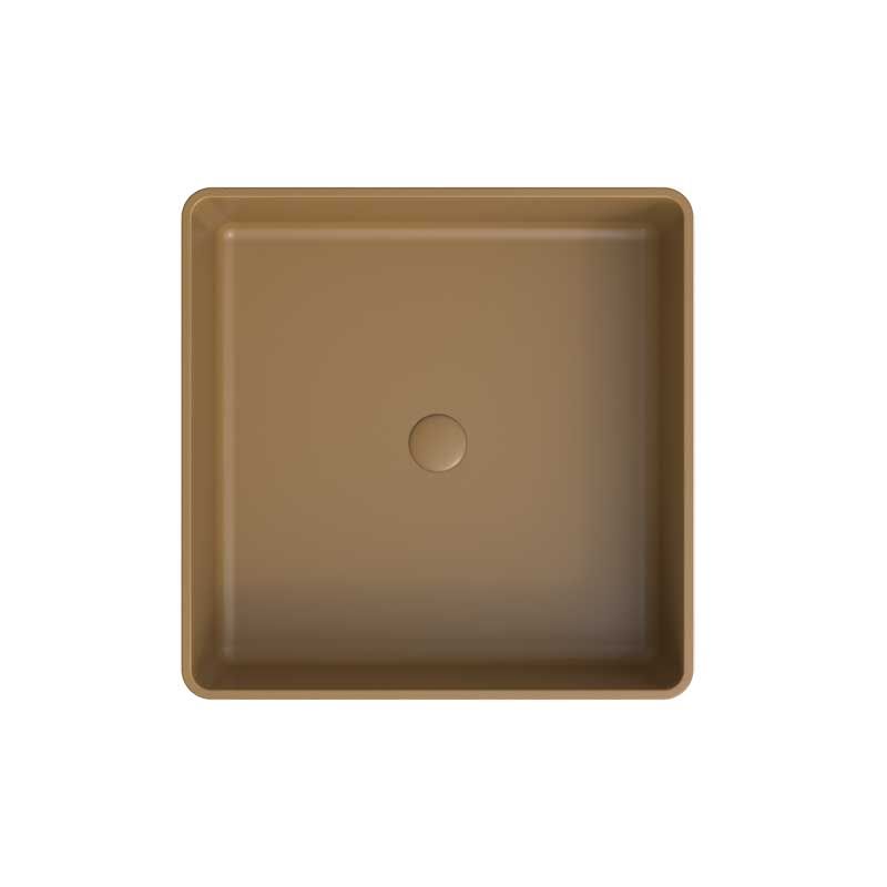 Lavabo sobre encimera SATET Solid Surface Arcilla - Imagen 3