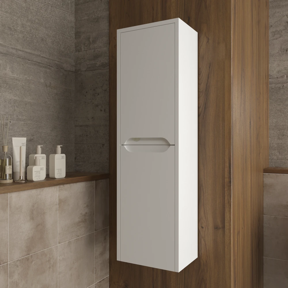 Columna de baño TOSCANA suspendida 2 puertas 120 cm x 35 cm x 21 cm - Imagen 9