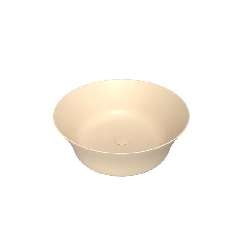 Lavabo sobre encimera AJAX Solid Surface Crema