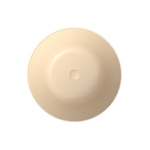 Lavabo sobre encimera AJAX Solid Surface Crema