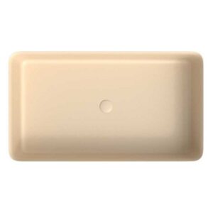 Lavabo sobre encimera FOGO Solid Surface Crema