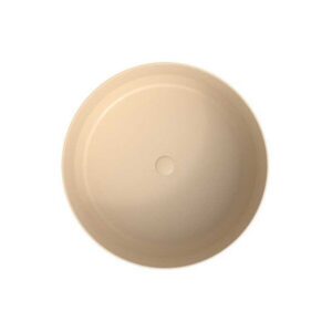 Lavabo sobre encimera GENIL Solid Surface Crema