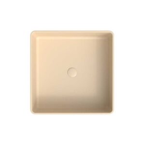 Lavabo sobre encimera SATET Solid Surface Crema