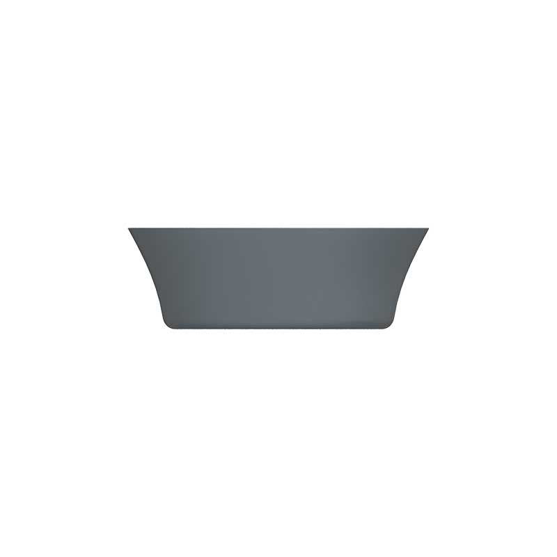 Lavabo sobre encimera AJAX Solid Surface Grafito - Imagen 2