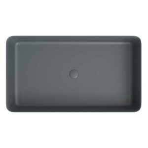 Lavabo sobre encimera FOGO Solid Surface Grafito