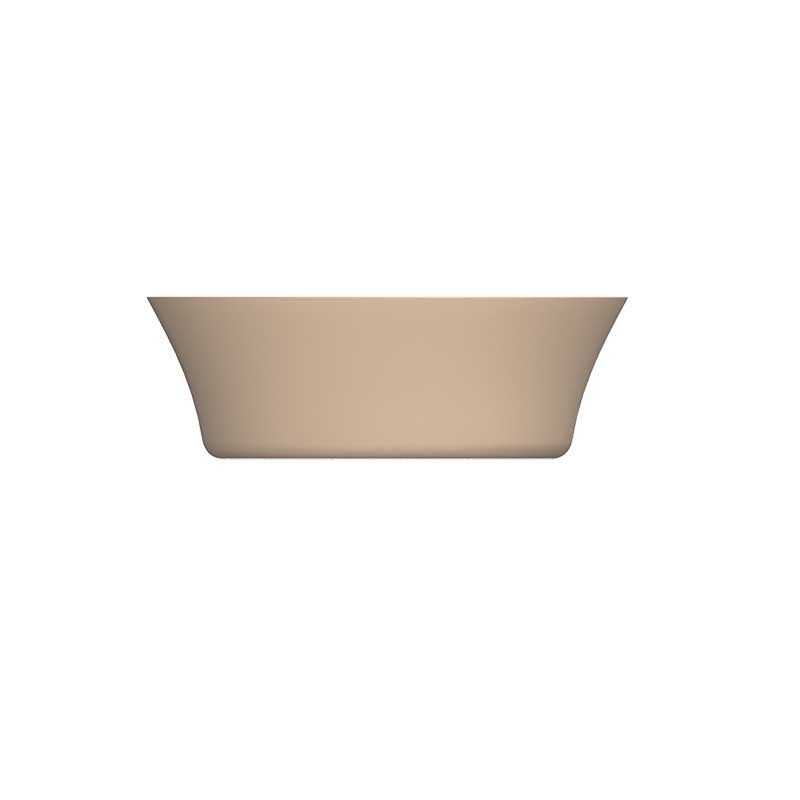 Lavabo sobre encimera AJAX Solid Surface Moka - Imagen 2