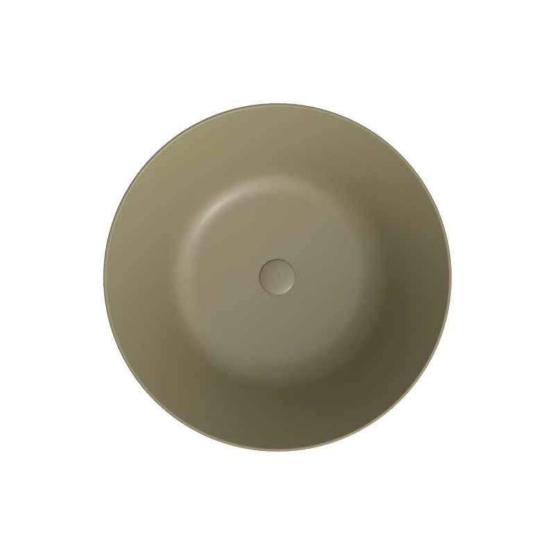 Lavabo sobre encimera AJAX Solid Surface Musgo - Imagen 3