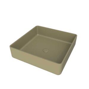 Lavabo sobre encimera SATET Solid Surface Musgo