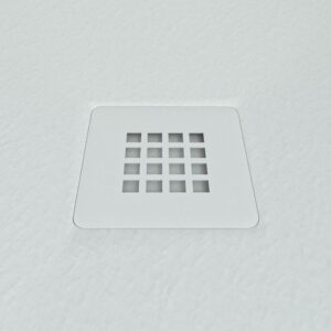 Plato ducha resina MYSTONE Arena RAL 7035 y otros colores exclusivos textura pizarra antibacteriano y antideslizante
