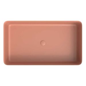 Lavabo sobre encimera FOGO Solid Surface Rosa Palo