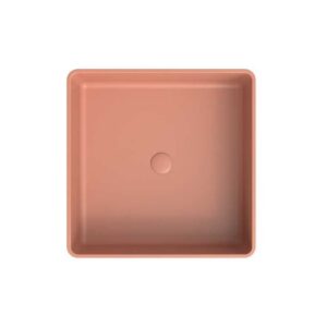 Lavabo sobre encimera SATET Solid Surface Rosa Palo