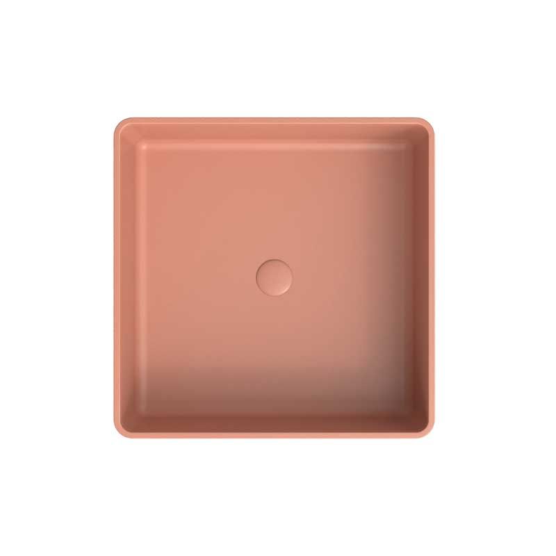 Lavabo sobre encimera SATET Solid Surface Rosa Palo - Imagen 2