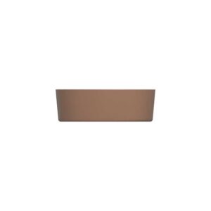 Lavabo sobre encimera OSIRIS Solid Surface Tierra