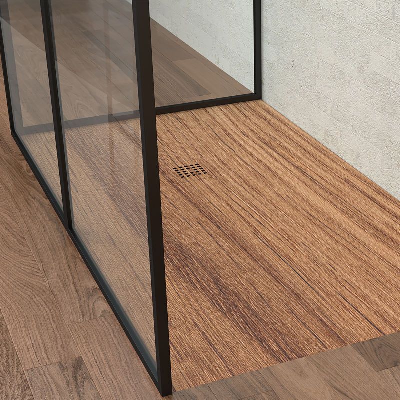 Fijo de
ducha a techo LINE con perfileria enmarcada 3 cuerpos - Vidrio 4 MM con
tratamiento anti-cal incluido- Brazo sujeción acero inox - Imagen 4
