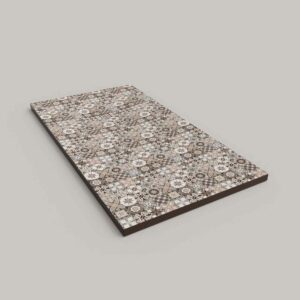 Plato de ducha resina textura pizarra. Efecto en Hidráulico Habanna - antideslizante STONE 3D moderno
